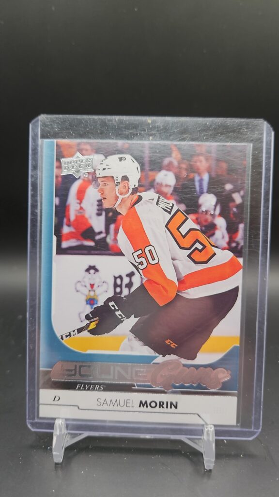 2017-18 Young Guns Samuel Morin #226 Flyers rookie card