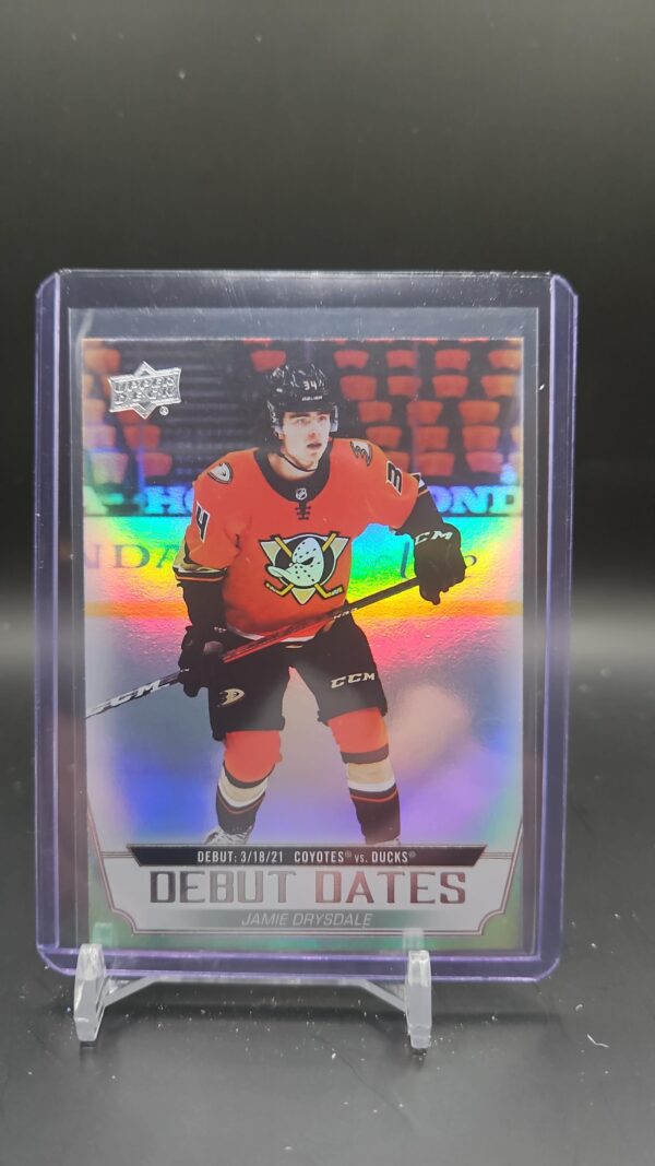 2022-23 Upper Deck Series 1 Debut Dates #DD-5 Jamie Drysdale