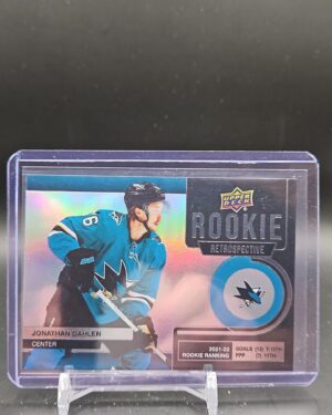 2022-23 Upper Deck Series 1 Rookie Retrospective RR-2 Jonathan Dahlen San Jose