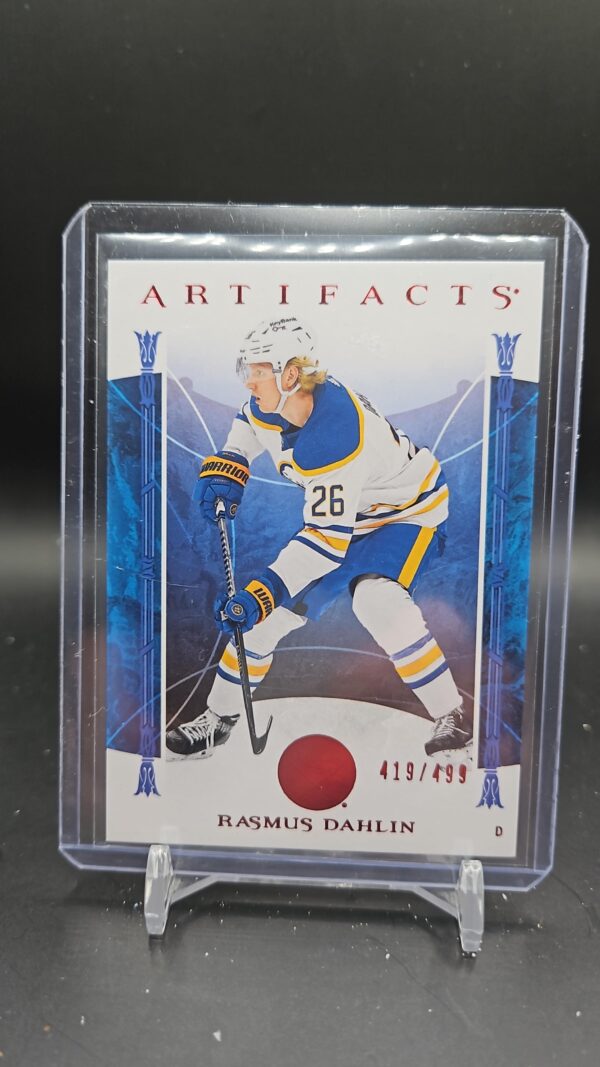 2022-23 Artifacts Ruby #13 Rasmus Dahlin /499