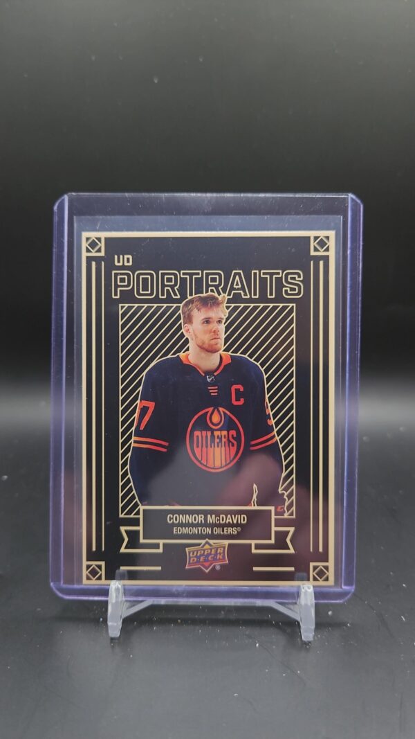 2022-23 CONNOR McDAVID UD SERIES 1 PORTRAITS CARD # P-9