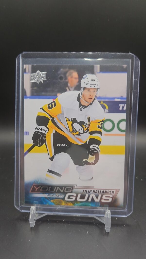 2022-23 Upper Deck Series 2 Hockey Young Guns Filip Hallander