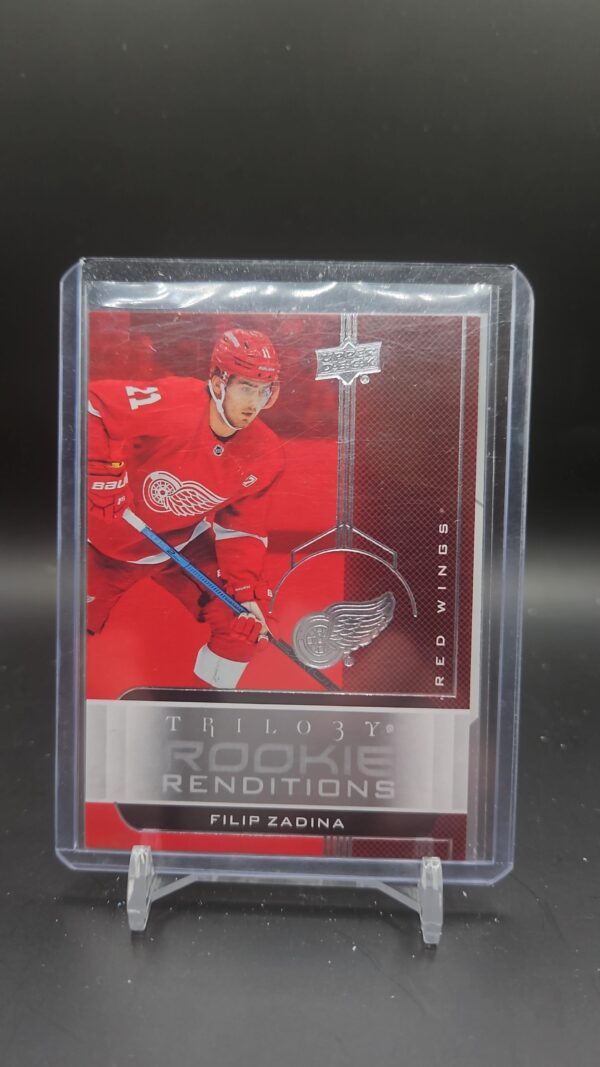 2019-20 Upper Deck Trilogy Rookie Renditions Filip Zadina #RR-25 Rookie