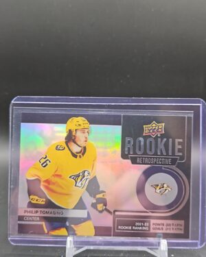 2022-23 Upper Deck Series 1 Rookie Retrospective RR-20 Tanner Jeannot Nashville