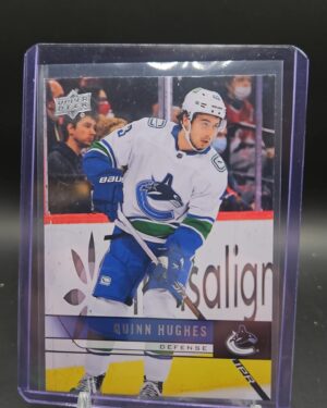 2021-22 Upper Deck 2006-07 Retro #T-69 Quinn Hughes Vancouver Canucks