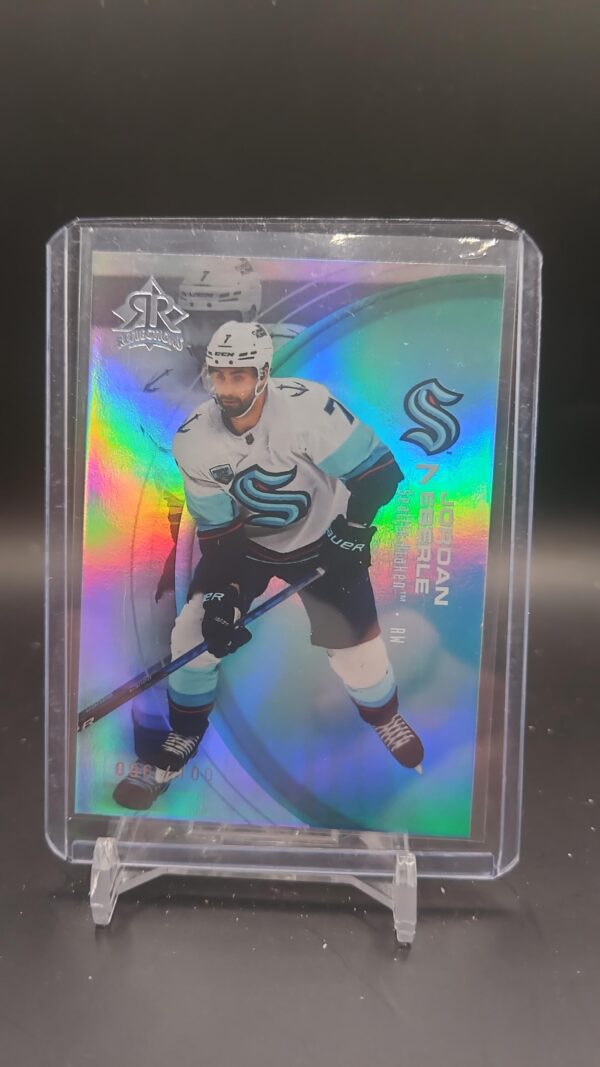 2021-22 Upper Deck Extended Reflections Emerald Jordan Eberle /100