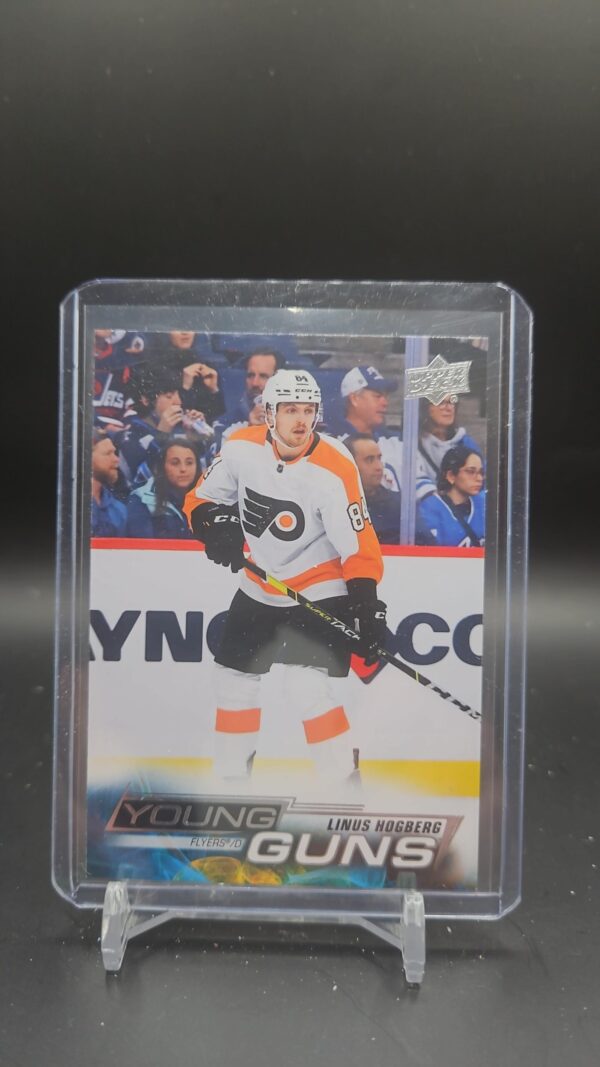 2022-23 UD Series 2 Base Young Guns #479 Linus Hogberg Philadelphia Flyers