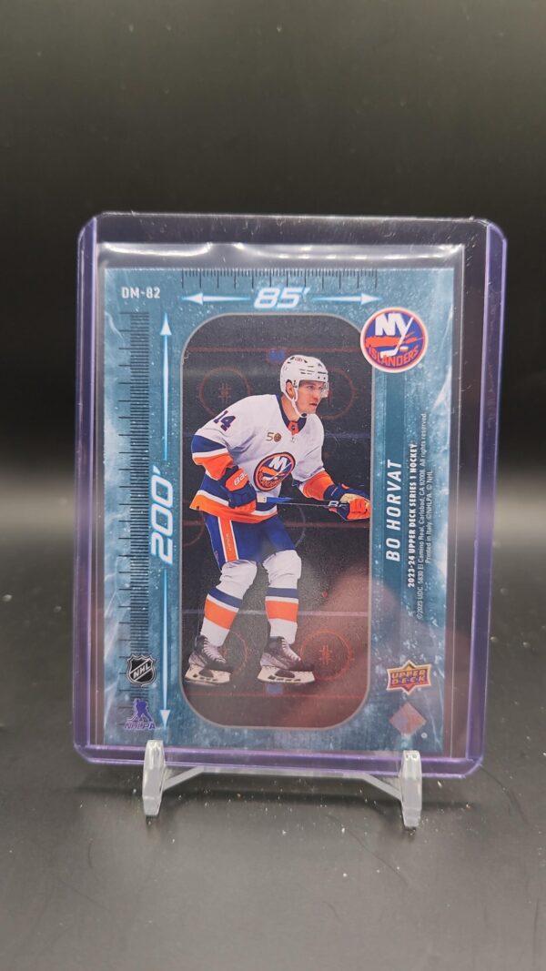 Bo Horvat 2023-24 Upper Deck Series 1 200' x 85' #DM-82 New York Islanders - Image 2