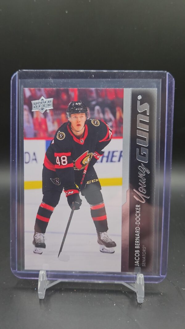 2021-22 Upper Deck Series 2 Young Guns YG Rookie RC #495 Jacob Bernard Docker