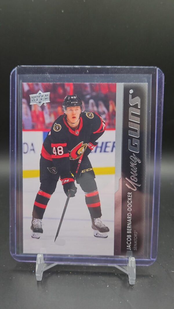 2021-22 Upper Deck Series 2 Young Guns YG Rookie RC #495 Jacob Bernard Docker