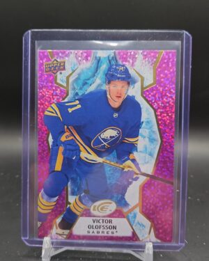 2021 Upper Deck Ice Lavender Buffalo Sabres Victor Olofsson #49