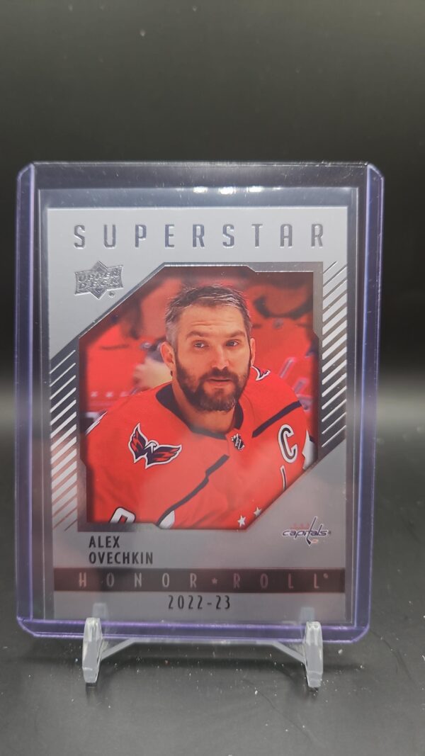 2022-23 Upper Deck Series 1 ALEX OVECHKIN Superstar Honor Roll Capitals HR-27