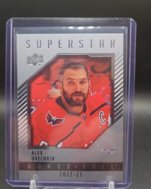 2022-23 Upper Deck Series 1 ALEX OVECHKIN Superstar Honor Roll Capitals HR-27