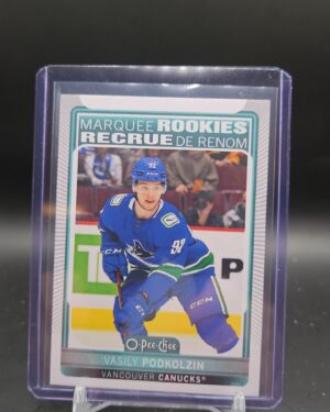 21-22 O-Pee-Chee Marquee Rookies Update Vasily Podkolzin #619 -