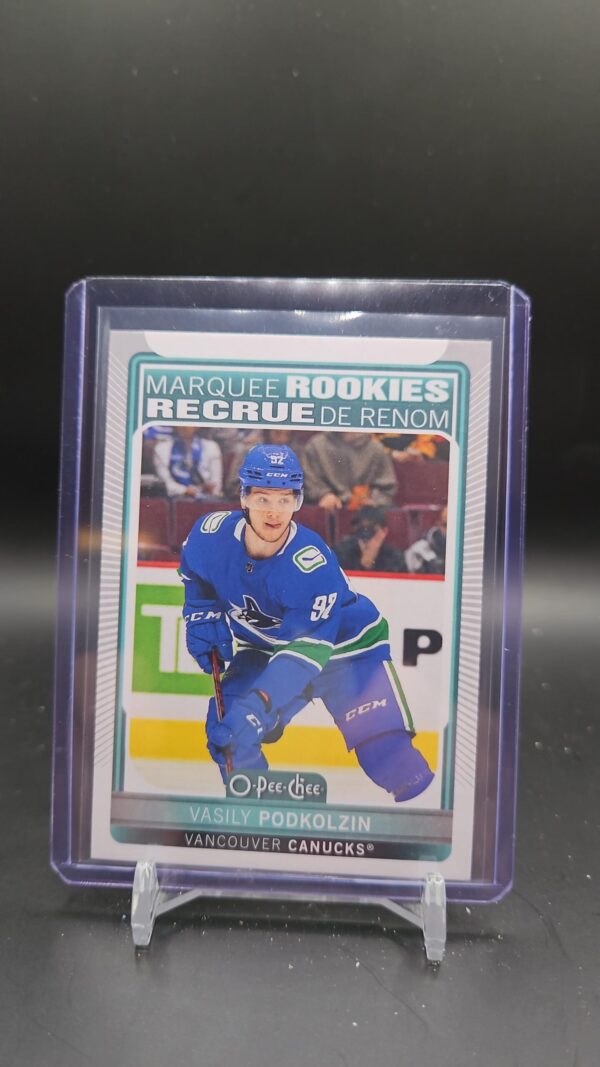 21-22 O-Pee-Chee Marquee Rookies Update Vasily Podkolzin #619 -