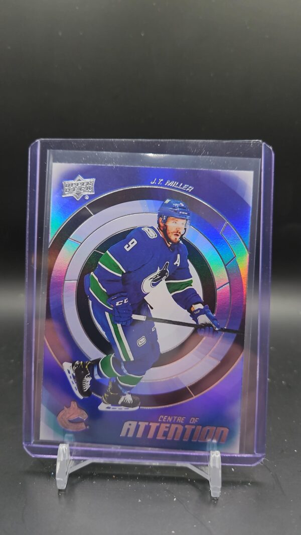 2022-23 Upper Deck Series 1 Centre of Attention #CA-23 J.T. Miller