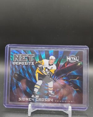 2020 Skybox Metal Universe #ND-23 Sidney Crosby Net Deposits