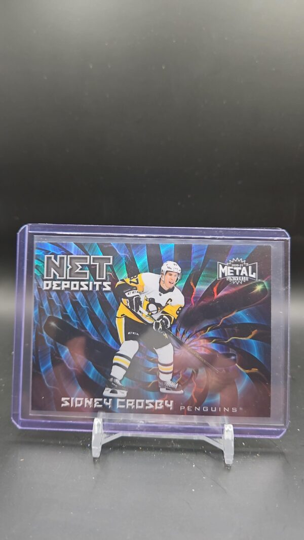 2020 Skybox Metal Universe #ND-23 Sidney Crosby Net Deposits