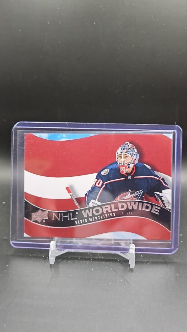 20-21 Upper Deck NHL Worldwide Elvis Merzlikins WW-24