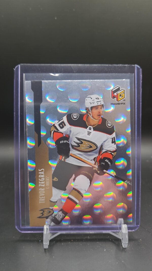 2021-22 Upper Deck Extended Series HOLO GrFx RC Trevor Zegras #HG-6
