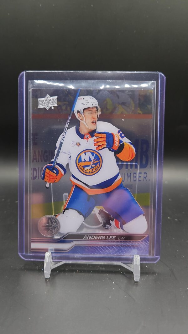 Anders Lee Clear Cut #115 New York Islanders 2023-24 Upper Deck Series 1
