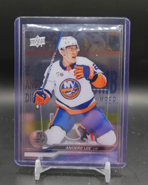 Anders Lee Clear Cut #115 New York Islanders 2023-24 Upper Deck Series 1