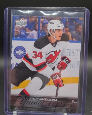 2015-16 Upper Deck Young Guns Raman Hrabarenka Rookie Devils #492