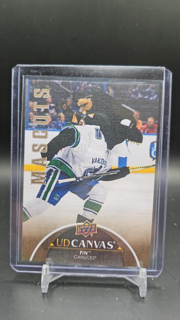 2021-22 Upper Deck Mascots Canvas #C417 Fin The Whale - Vancouver Canucks