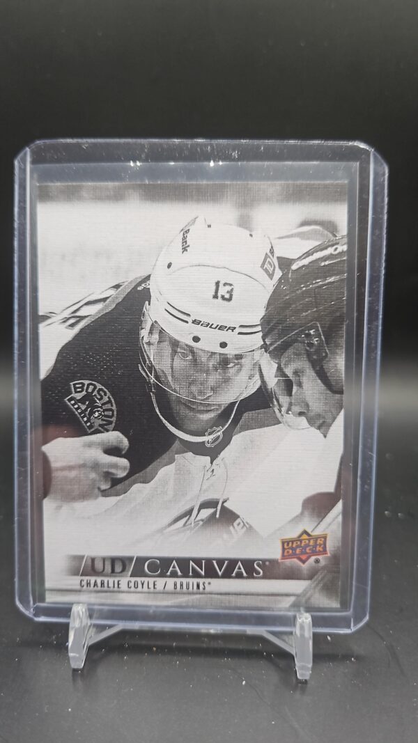 2022-23 Upper Deck UD Canvas Black & White CHARLIE COYLE #C7 Boston Bruins