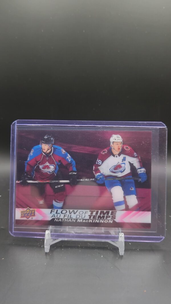 2022-23 Upper Deck Tim Hortons Flow of Time NT-9 Nathan MacKinnon Avalanche