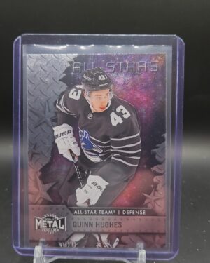 Quinn Hughes 2020-21 Metal Universe All Stars #170 Vancouver Canucks