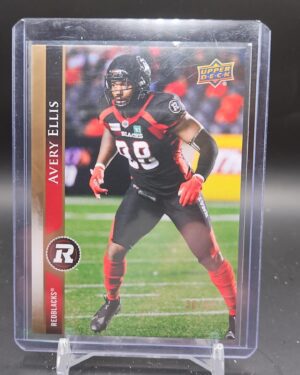 2021 Upper Deck Gold Avery Ellis #117 /50 Toronto Argonauts