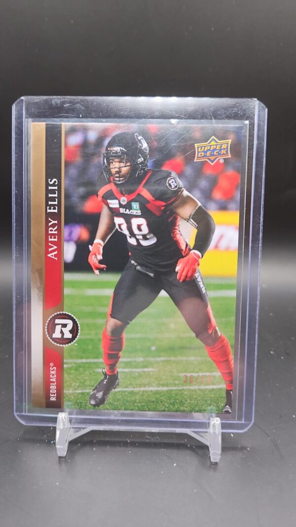2021 Upper Deck CFL Avery Ellis #117 /50