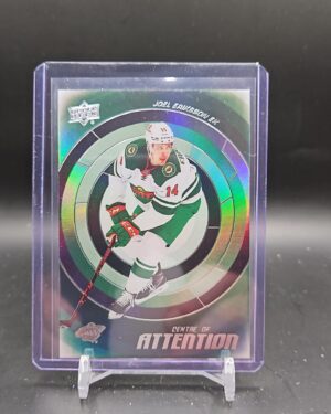 2022-23 Upper Deck Series 1 Centre of Attention #CA-17 Joel Eriksson Ek Wild