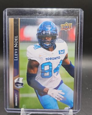 2021 Upper Deck Gold Llevi Noel #96 /50 Toronto Argonauts