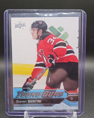 2016-17 Young Guns Steven Santini #207 Devils rookie card