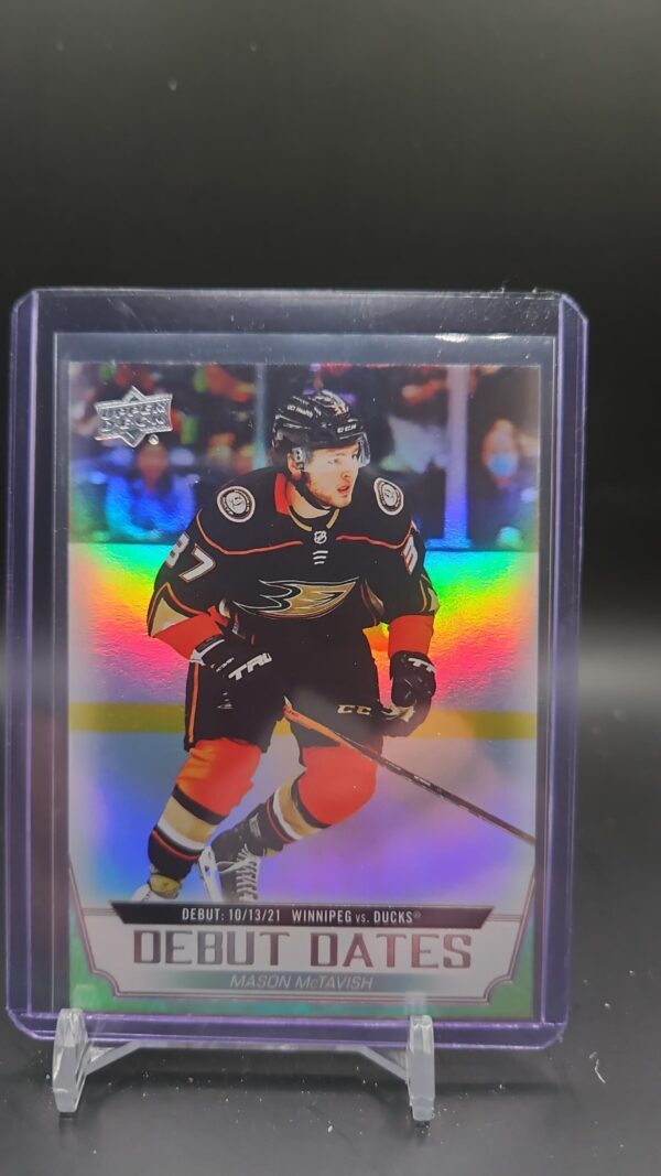 2022-23 Series 1 Debut Dates #DD-23 Mason McTavish - Anaheim Ducks