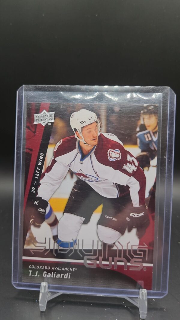 2009-10 Upper Deck Young Guns #241 T.J. Galiardi Colorado