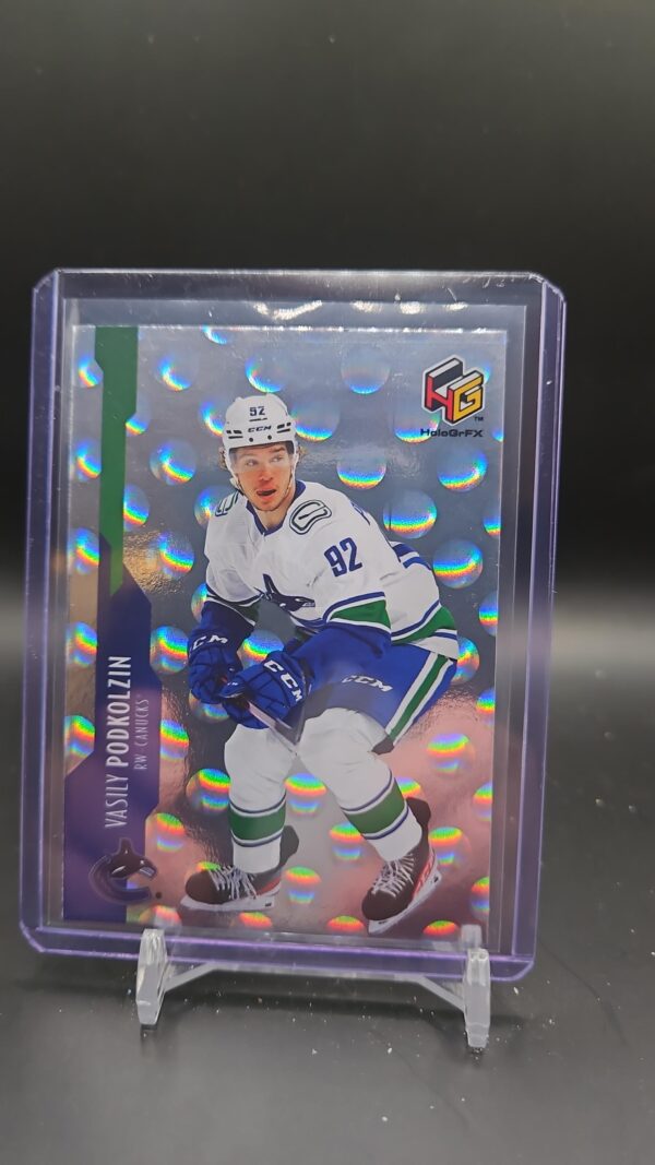 2021-22 Upper Deck Extended Series HoloGrFx Vasily Podkolzin #HG-11 Vancouver