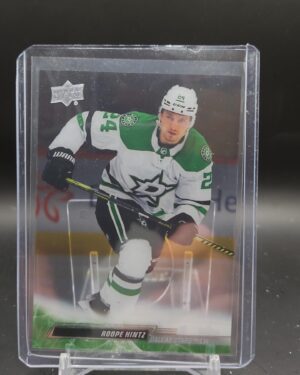 2022-23 Upper Deck Series 2 Clear Cut Roope Hintz #309 Dallas Stars acetate hockey card