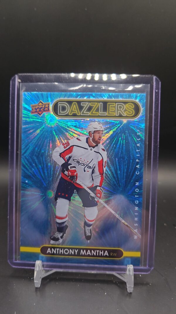 Anthony Mantha 2021-22 Upper Deck Series 1 Dazzlers Blue #DZ-48
