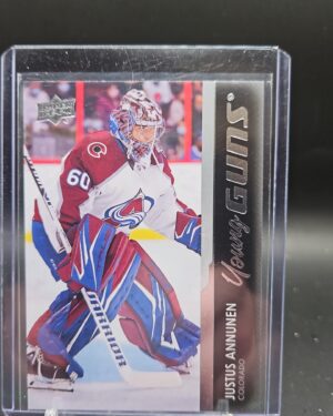 2021-22 Upper Deck Young Guns Rookie #708 Justus Annunen