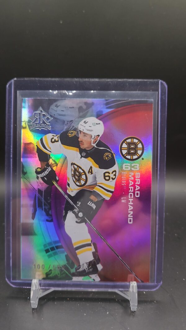 2021-22 Upper Deck Extended Reflections #3 Brad Marchand Bruins /500