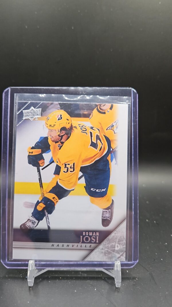 2020 20-21 UD EXTENDED 05-06 TRIBUTE BASE NASHVILLE PREDATORS ROMAN JOSI #T-39