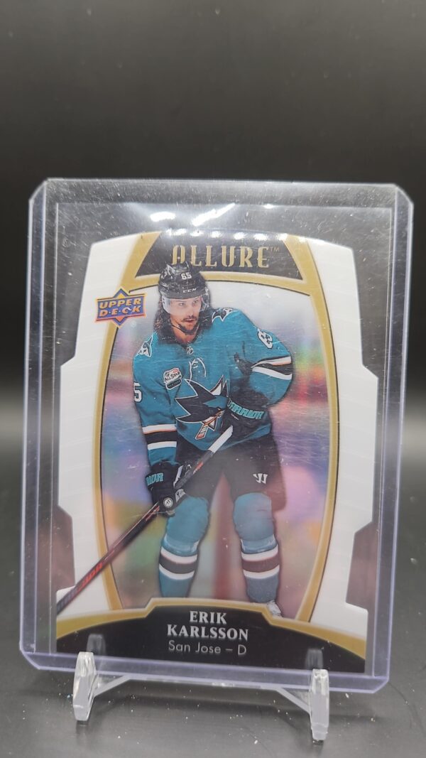 2019-20 Upper Deck Allure Hockey White Rainbow #25 Erik Karlsson