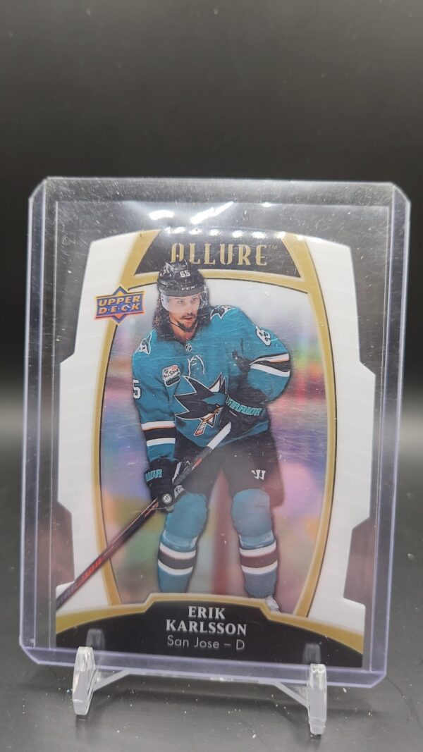 2019-20 Upper Deck Allure Hockey White Rainbow #25 Erik Karlsson