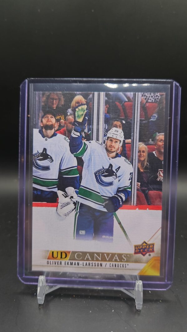 2022-23 Upper Deck Series 1 UD Canvas C80 Oliver Ekman-Larsson