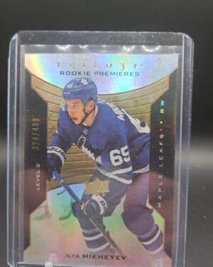 2019-20 Upper Deck Trilogy Premieres /499 Ilya MIKHEYEV #89