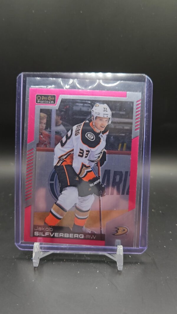 2020-21 O-Pee-Chee Platinum Jakob Silfverberg Matte Pink #52