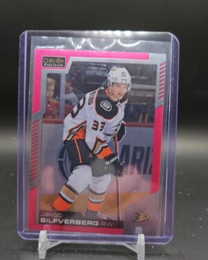 2020-21 O-Pee-Chee Platinum Jakob Silfverberg Matte Pink #52